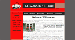 Desktop Screenshot of germansinstlouis.com